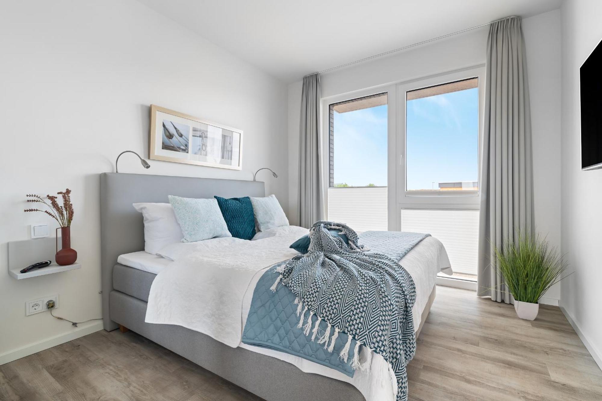 Beachterraceone - Eg, Meerblick, Terrasse, Kamin, Sauna Olpenitz Exteriér fotografie