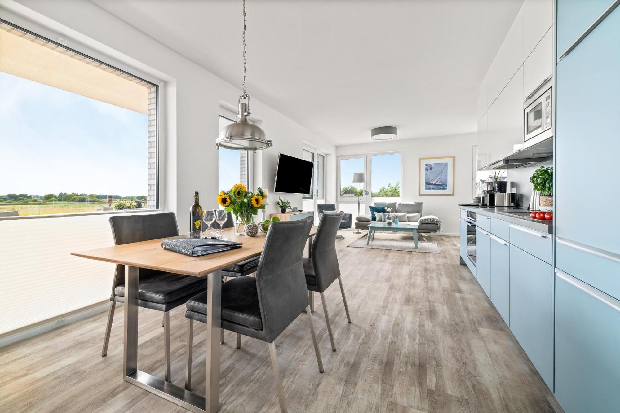 Beachterraceone - Eg, Meerblick, Terrasse, Kamin, Sauna Olpenitz Exteriér fotografie